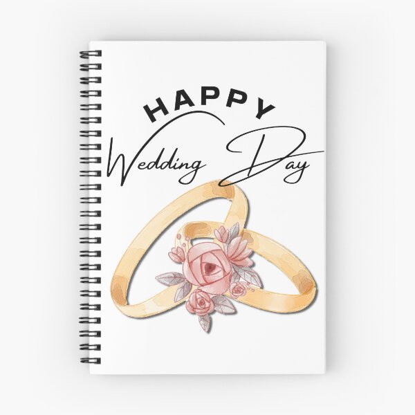 Item preview, Happy Wedding Day Rings designed and sold by indepthdesigns.