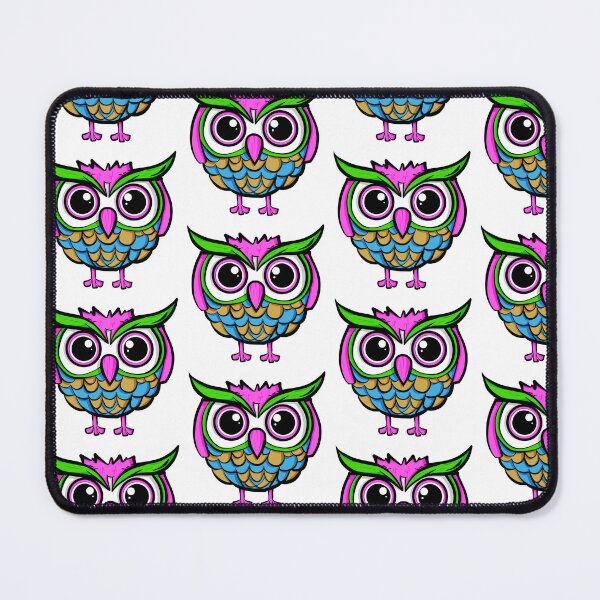 Item preview, The Colourful Owl designed and sold by ArtByNabes.