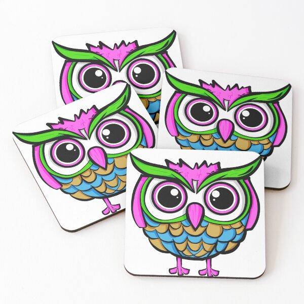 Item preview, The Colourful Owl designed and sold by ArtByNabes.
