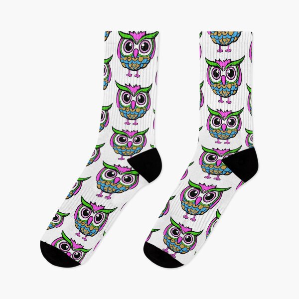 Item preview, The Colourful Owl designed and sold by ArtByNabes.