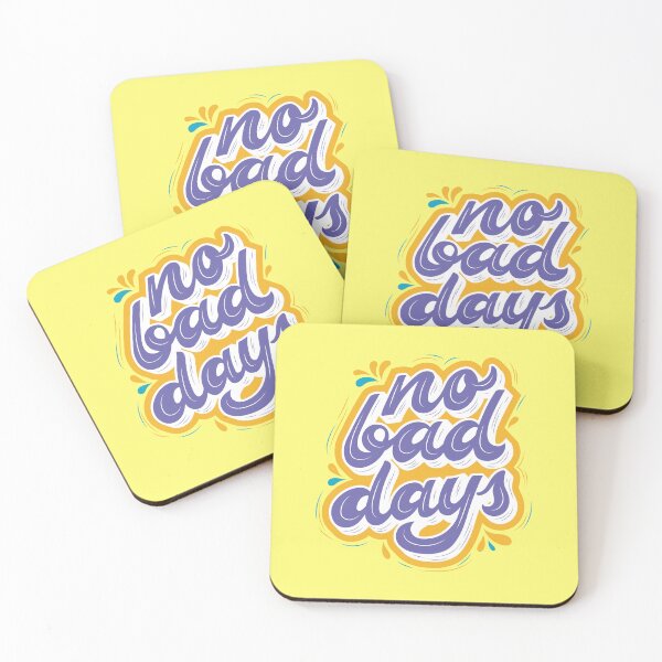Item preview, No Bad Days - Inspirational and Motivational Quote designed and sold by greenoriginals.