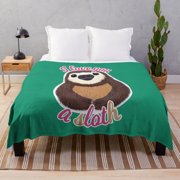 Item preview, I love you a sloth designed and sold by JoanNinjaHen.
