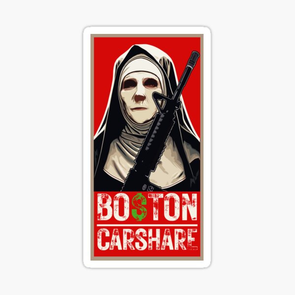 Artikel-Vorschau von Boston Carshare - Nonne Bankräuber, designt und verkauft von INFIDEL.