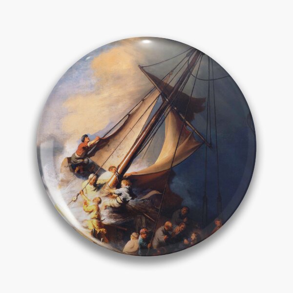 Item preview, HD The Storm on the Sea of Galilee by Rembrandt designed and sold by Go Logo Designs.