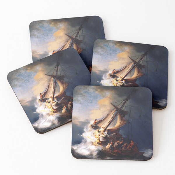Item preview, HD The Storm on the Sea of Galilee by Rembrandt designed and sold by Go Logo Designs.