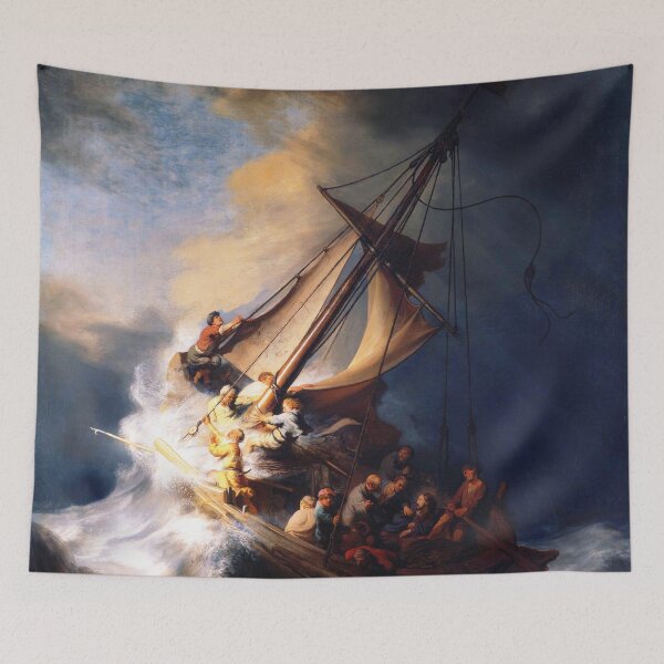 Item preview, HD The Storm on the Sea of Galilee by Rembrandt designed and sold by Go Logo Designs.