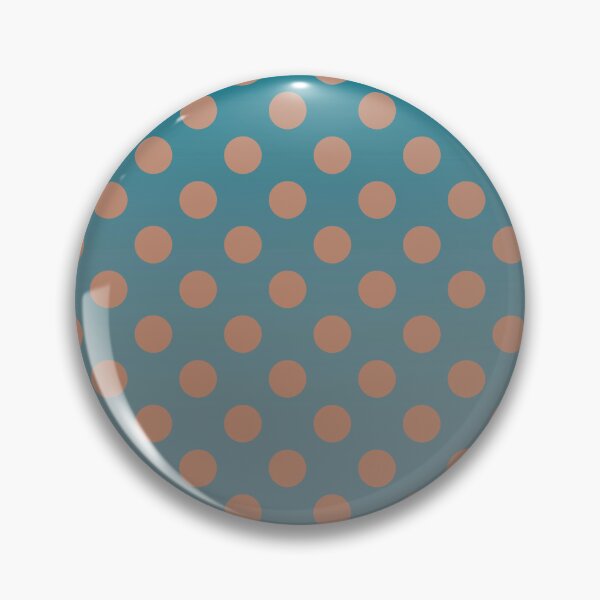 Item preview, Denim and Brown Polkadots designed and sold by bloomingvine.