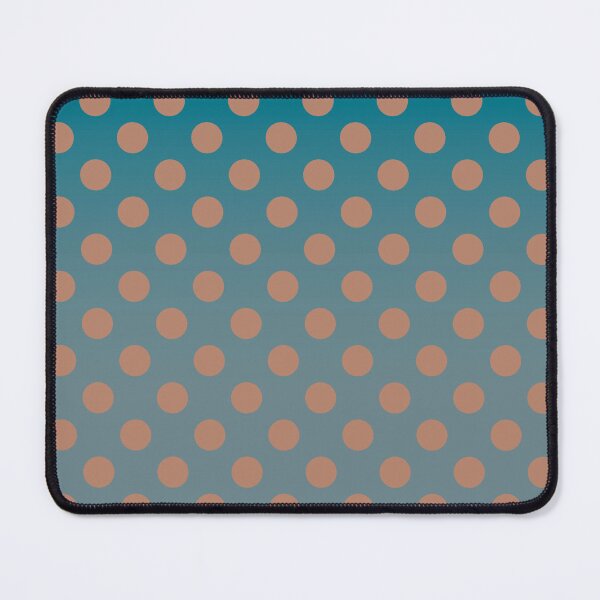 Item preview, Denim and Brown Polkadots designed and sold by bloomingvine.