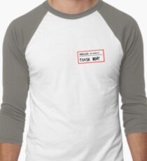 Trashboat is my name now dude! Men's Baseball ¾ T-Shirt
