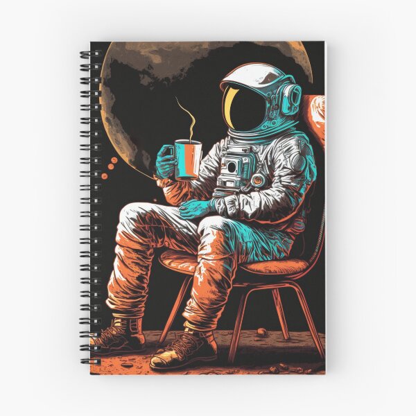 Item preview, ASTRONAUTA TOMANDO CAFÉ designed and sold by JONPIPOU.