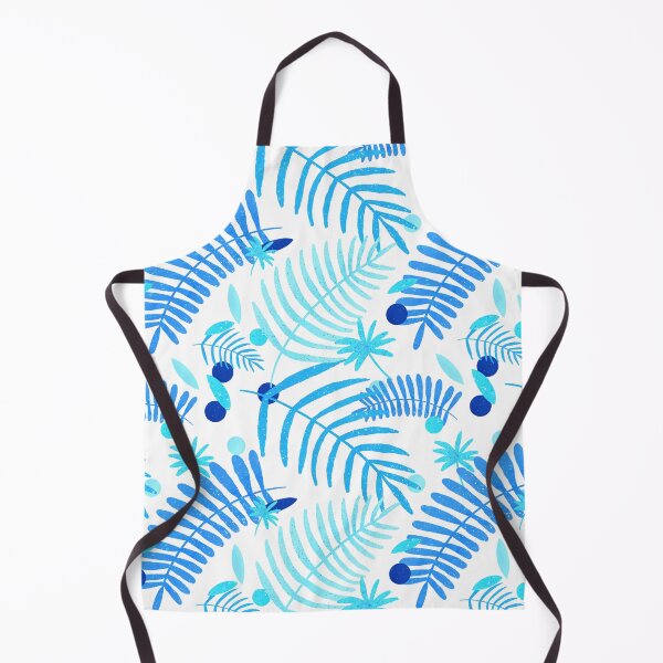 Item preview, Blue fern pattern designed and sold by Home Cyn Home.