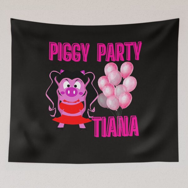 Item preview, Tiana Piggy Party National Pig Day designed and sold by leshewle.