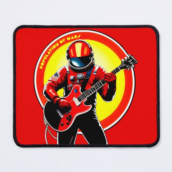Item preview, Guitarist of Mars designed and sold by PopOfMars.
