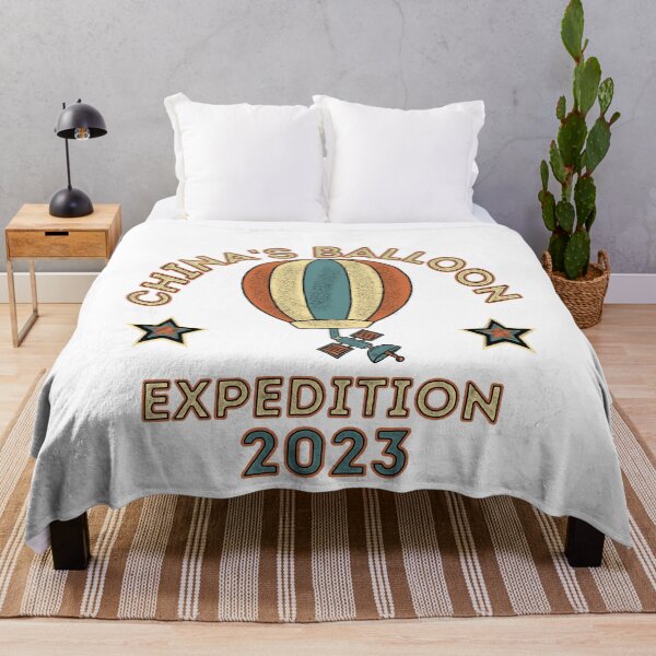 Item preview, Retro Chinese Spy Balloon Expedition designed and sold by GarnersDesigns.