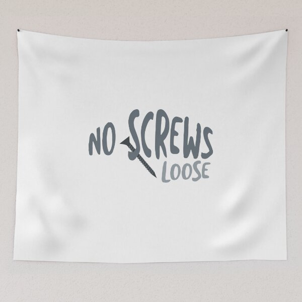 Item preview, Funny Engineering Pun No Screws Loose designed and sold by whyitsme.