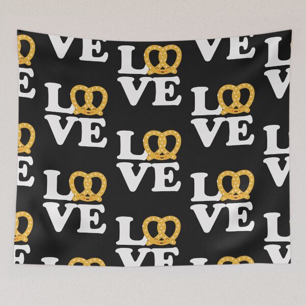 Item preview, I Love Pretzels for Pretzel Day Funny Office Shirt designed and sold by yelly123.