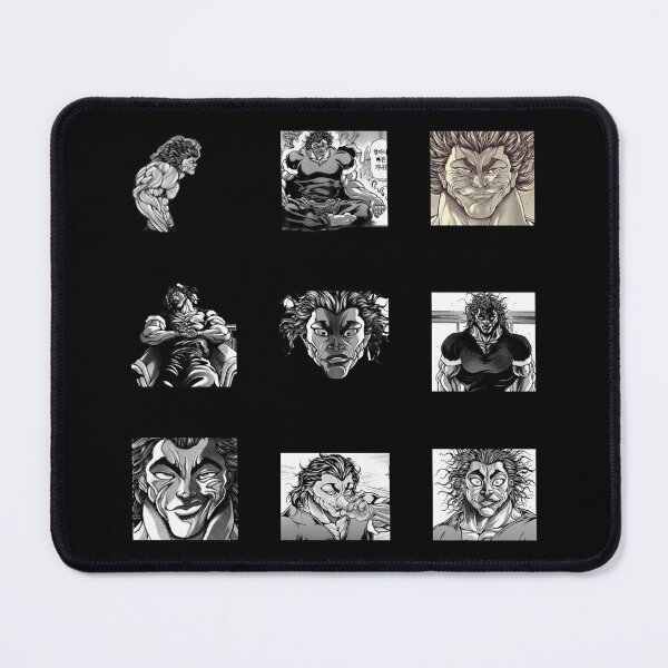 Item preview, Yujiro hanma , baki hanma pack stickers  designed and sold by youssef-ezz.