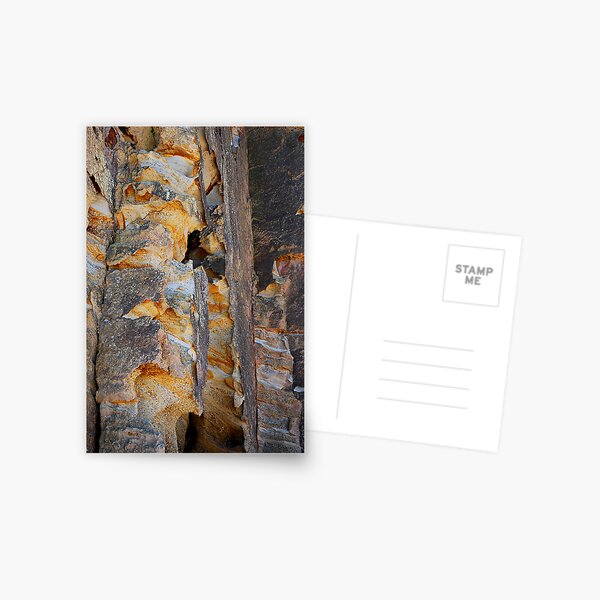 Cliff Colours - Redhead Beach NSW Postcard