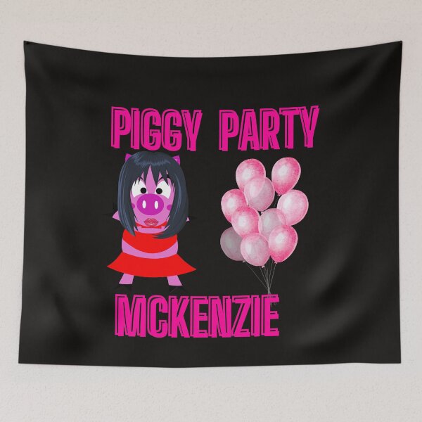 Item preview, Mckenzie Piggy Party National Pig Day designed and sold by leshewle.