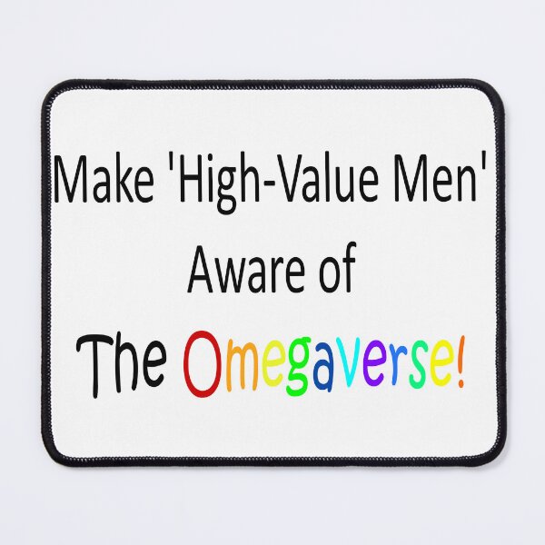 Item preview, Make men aware of the omegaverse designed and sold by Hannahrose96.
