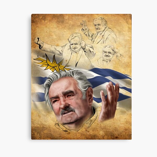 Vista previa del artículo con la obra «Obra de Pepe Mujica», diseñado y vendido por PoliticsPrint.