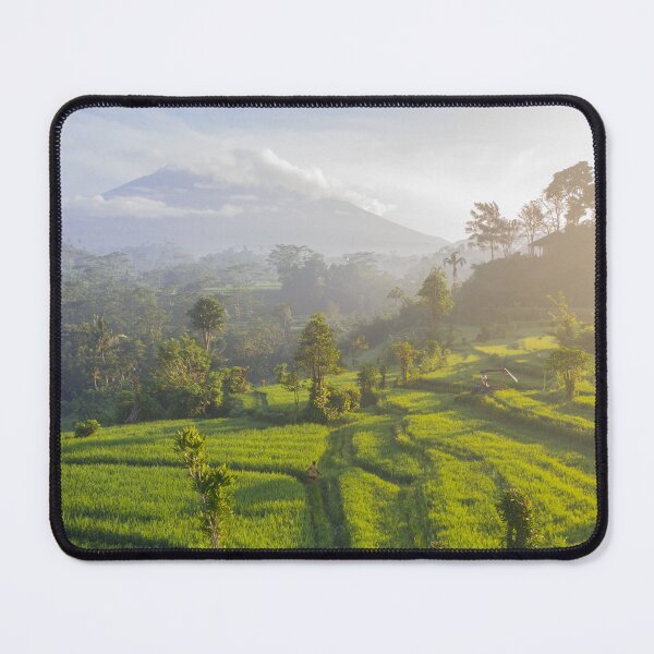 Item preview, Mount Agung in the sunrise, Sidemen, Bali, Indonesia designed and sold by scenerymerch.