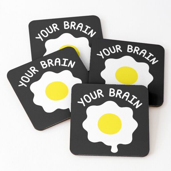 Item preview, Your Brain - Egg White designed and sold by SarcasticWords.