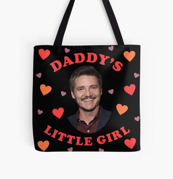 Pedro pascal daddy - printed tote bag designed by The Girl Next