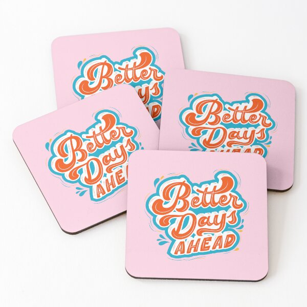 Item preview, Better Days Ahead - Inspirational and Motivational Quote designed and sold by greenoriginals.