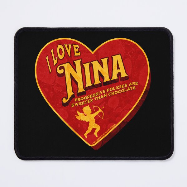 Item preview, PMD00423 Progressive Movement Designs I Love Nina Turner Progressive Policy progress goals for Bernie Sanders supporter progressives Bernie Sanders supporter progressives designed and sold by ProgressiveLeft.