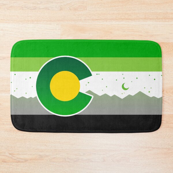 Item preview, Colorado Aromantic Aro Pride Flag Denver Parade PrideFest designed and sold by flannmoriath.