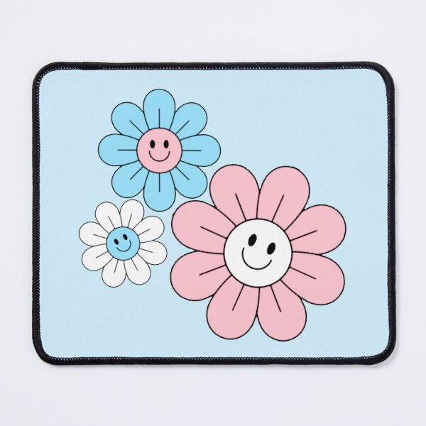 Item preview, Subtle Transgender Pride Hippie Flowers designed and sold by everything4eva.