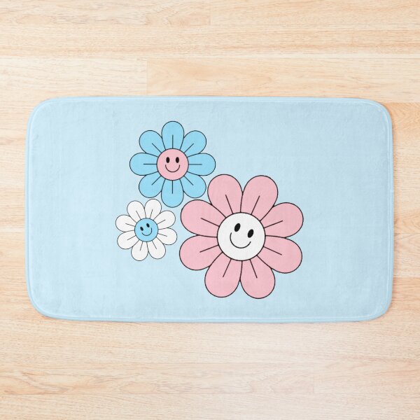 Item preview, Subtle Transgender Pride Hippie Flowers designed and sold by everything4eva.