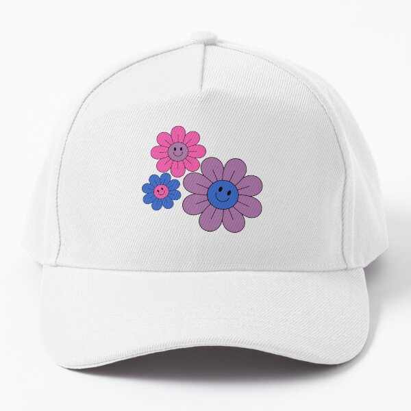 Aperçu de l'œuvre Fleurs hippies subtiles Bi Pride créée et vendue par everything4eva.