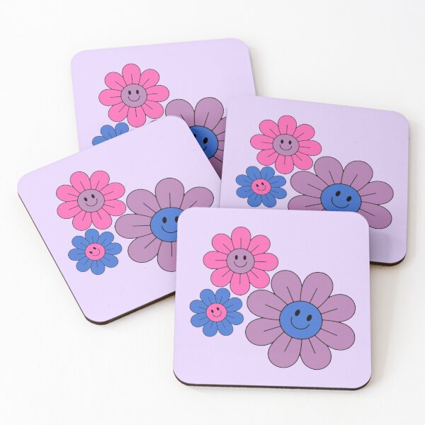 Item preview, Subtle Bi Pride Hippie Flowers designed and sold by everything4eva.