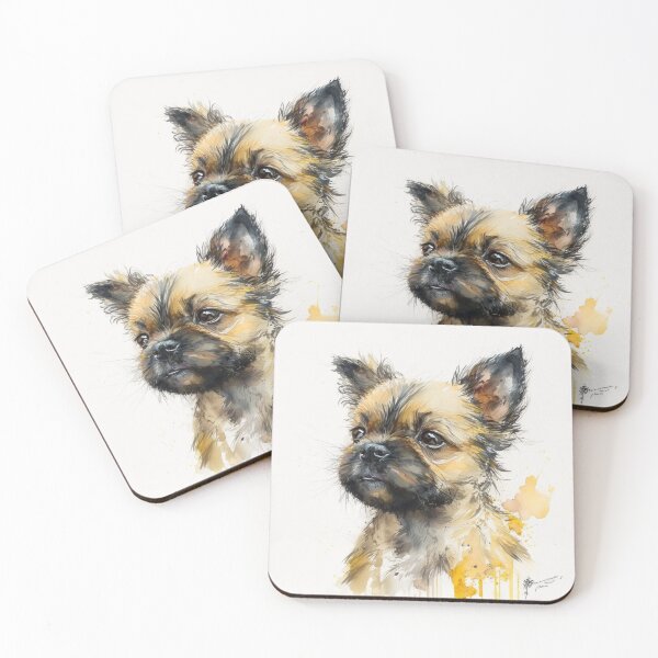 Item preview, Watercolor Cuties: A Puppy's Adorable Look designed and sold by DaniFantasy.