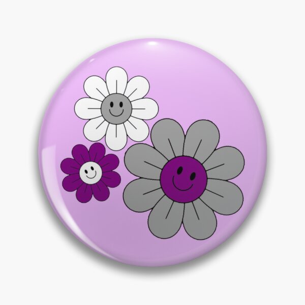Item preview, Subtle Ace Pride Hippie Flowers designed and sold by everything4eva.