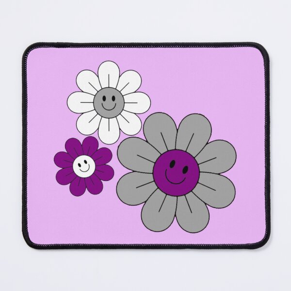 Item preview, Subtle Ace Pride Hippie Flowers designed and sold by everything4eva.