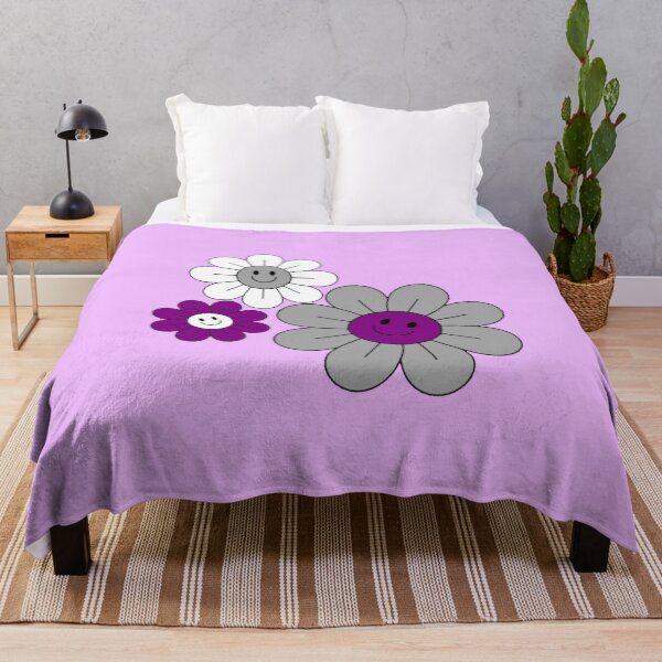 Item preview, Subtle Ace Pride Hippie Flowers designed and sold by everything4eva.