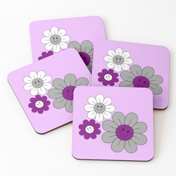 Item preview, Subtle Ace Pride Hippie Flowers designed and sold by everything4eva.
