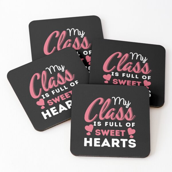 Item preview, My Class is Full of Sweethearts Cool Women Valentines Day Teacher designed and sold by MouDantArts.