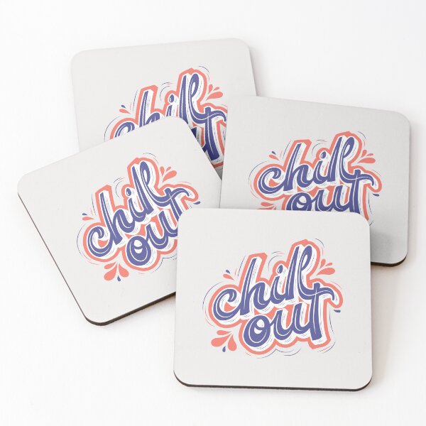 Item preview, Chill Out - Inspirational and Motivational Quote designed and sold by greenoriginals.