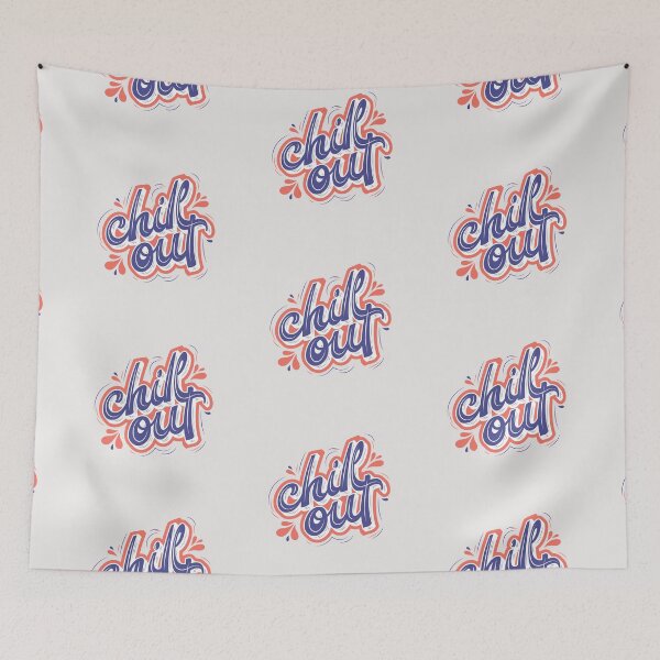 Item preview, Chill Out - Inspirational and Motivational Quote designed and sold by greenoriginals.