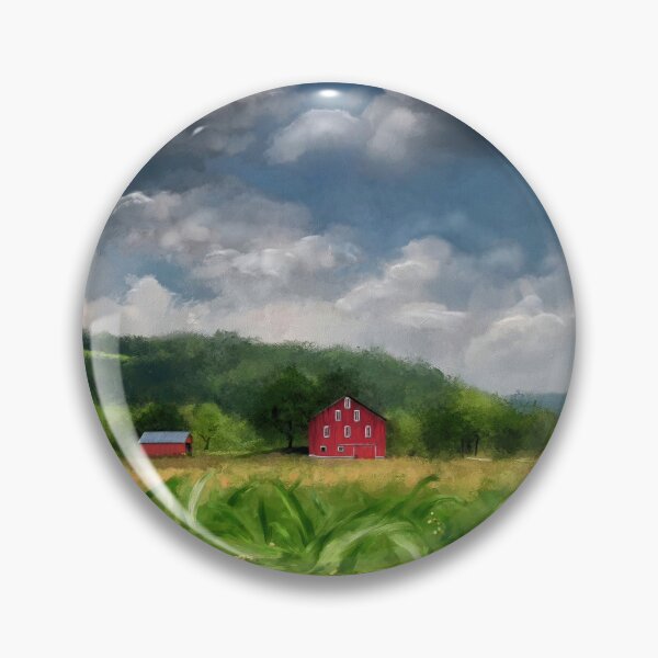 Item preview, The Red Barn On Burnt House Road designed and sold by Lois  Bryan.