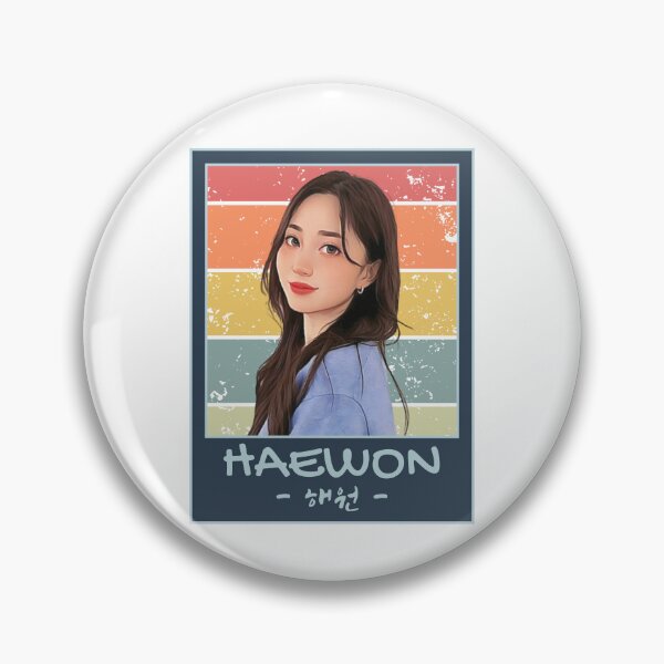 Item preview, NMIXX Haewon Retro Animated designed and sold by AliffStudio.