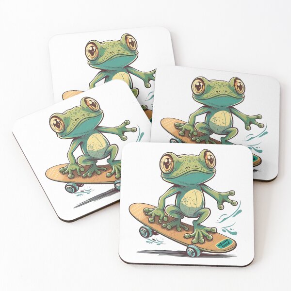 Item preview, Frog On A Skateboard, Skate, Skateboard designed and sold by Skateboard-Art.