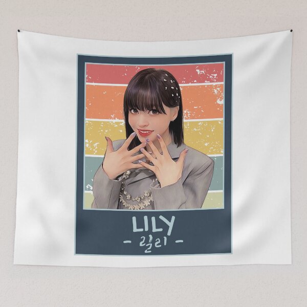 Item preview, NMIXX Lily Retro Animated designed and sold by AliffStudio.