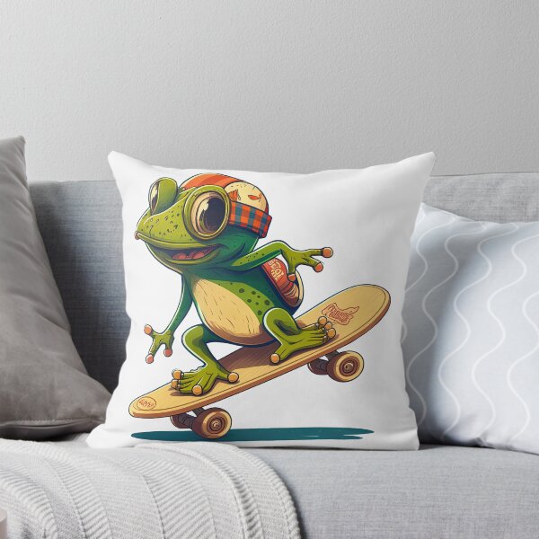 Item preview, Frog On A Skateboard, Skate, Skateboard designed and sold by Skateboard-Art.