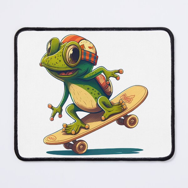 Item preview, Frog On A Skateboard, Skate, Skateboard designed and sold by Skateboard-Art.