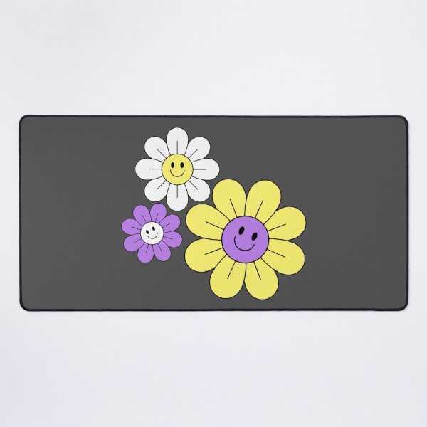 Item preview, Subtle Nonbinary Pride Hippie Flowers designed and sold by everything4eva.
